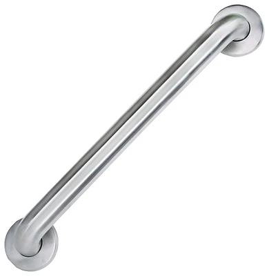 Boston Harbor SG01-01&0116 Straight Tub Safety Grab Bar, Stainless Steel, 16 In.