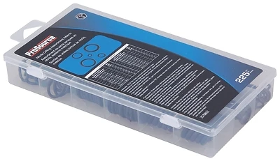 Metric O-ring Assortment 225 Pieces - Various Sizes Included