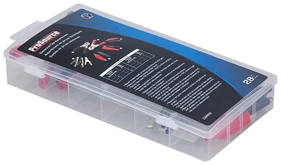 60285 Electrical Clip Assortment - 28 Piece Set With Pvc Insulation