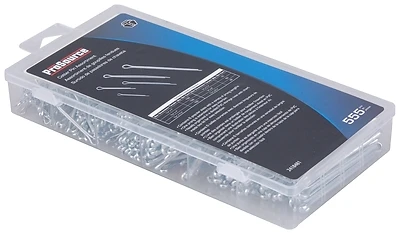 61203 Pin-cotter Assortment, 555 Pieces For Small Engines & Automotive Repairs