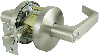 ProSource Y361CV-PS Privacy Leverset, Steel