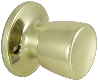 Ts740v-ps Polished Brass Dummy Door Knob - Steel Construction
