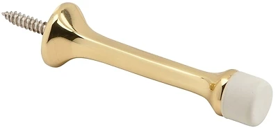 Ives 61mb3 Solid Brass Baseboard Rigid Door Stop With 3 1/8" Projection And 7/8" Base Diameter