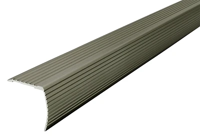 72 Inch Fluted Stair Edging In Satin Nickel - Model 43377