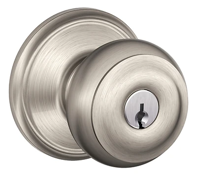 Georgian Entry K4 Satin Nickel F51a Geo 619 - Pack Of 4