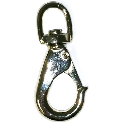 Campbell T7615502 Quick Swivel Round Eye Snap, 5/8 In., Zinc