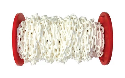 Baron 7460 Plastic Lock Link Chain, 1-1/2 In. Diameter, 100 Ft.