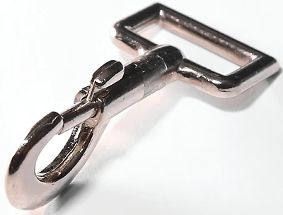 Baron 25-1 Bolt Snap With Strap Eye, 40 Lb Capacity, 3-1/4 In.