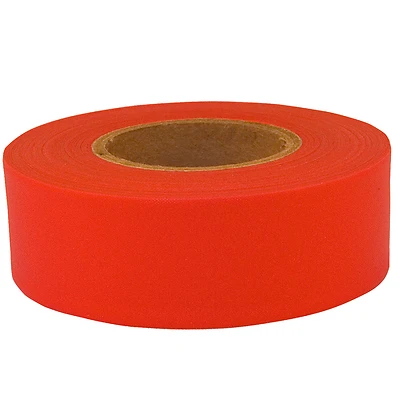 Sub-zero 150 Ft. L X 1.2 In. W Pvc Flagging Tape - Red