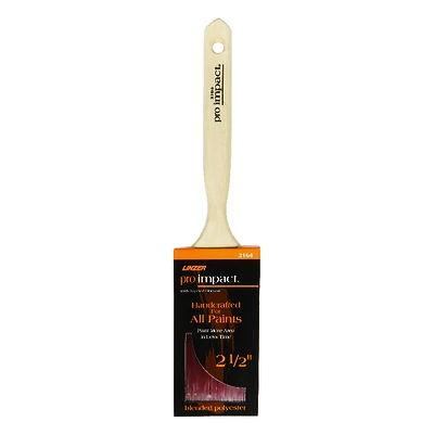 Pro Impact 2-1/2 In. Flat Polyester Blend Paint Brush
