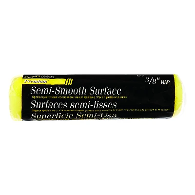 Premium Foam 9 In. W X 3/8 In. Regular Paint Roller Cover 1 Pk