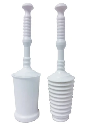 Master Plunger Toilet Plunger With Holder 18-1/2 In. L X 3 In. D