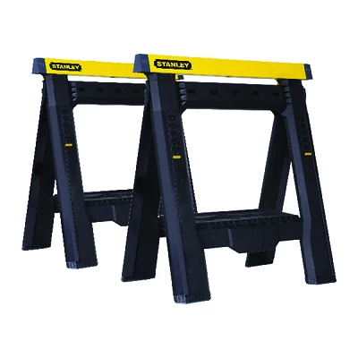 31-1/8 In. H X 29-1/8 In. W X 2-7/8 In. D 2-way Adjustable Sawhorse 1000 Lb. Capacity (2-pack)