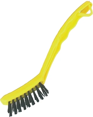 252-60 Tile And Grout Scrubber Brush With Polypropylene Handle And Nylon Bristles