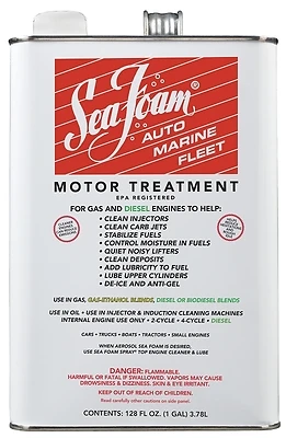 Sf128 Motor Treatment, 1 Gallon Container For Gasoline And Diesel Engines