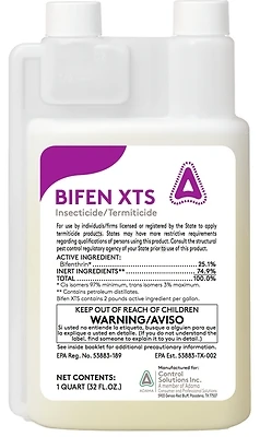 Bifen Xts Insecticide And Termiticide Concentrate, 1 Quart, 25.1% Bifenthrin