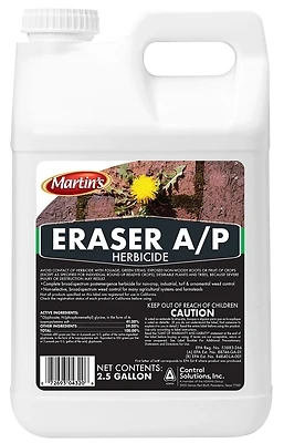 Martin's Eraser A/P 82004320 Concentrate Weed & Grass Killer, 2.5 Gal