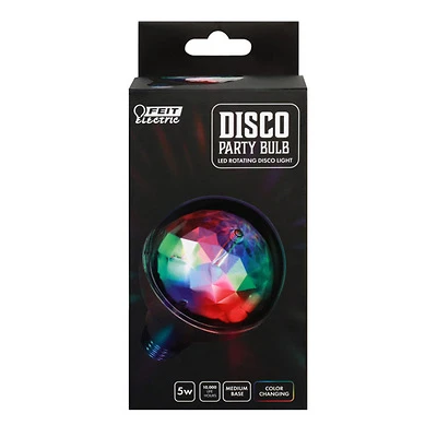 Feit Electric DISCO1/LED LED Disco Bulb, A19 E26 Base, 5W
