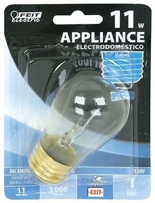 Feit Electric BP11S14 Incandescent Bulb, 11W, S14, E26 Base