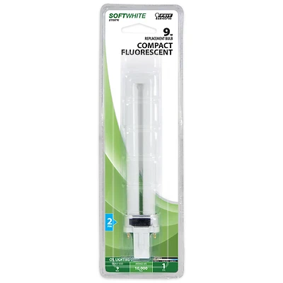 Feit Electric BPPL9 CFL Bulb, 9W, G23 Base, Soft White, 2700K