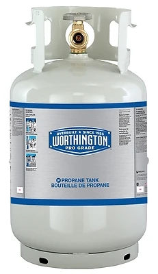 11 Lb Powder-coated Steel Propane Tank With Opd Valve