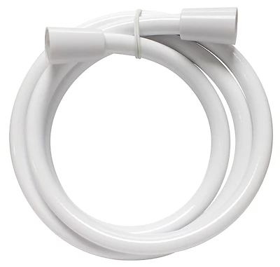 Plumb Pak PP825-42W Replacement Shower Hose, Vinyl, White, 60 In.