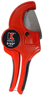2-1/2 In. Pvc Pipe Cutter Red, Model K840-102, 1 Pk, Quick Release