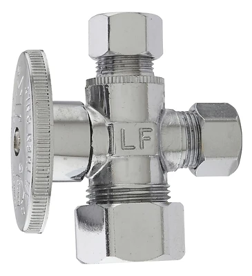 Pp20115lf 5/8 Od X 3/8 C X 3/8 C Angle Stop Valve