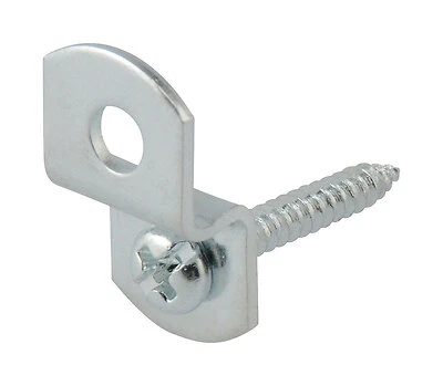 Ook 1/8 In. Steel Mirror Clips Set With Screws And Anchors (4 Pk)