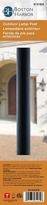 Outdoor Lamp Post, Steel, 3 In Diameter, 80 In Height, Model St-sb001-6