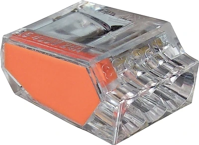 Gardner Bender 10-PC3 PushGard Wire Connectors, 22-12 AWG, Orange, 100 Pk