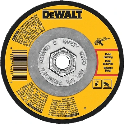 DeWalt DW4548 Grinding Wheel, 7 x 1/4 x 5/8-11 In., 24 Grit