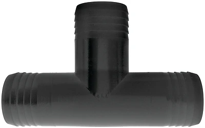 Inc. T 100 P Adapter Tee, 1 Inch Barb, Pack Of 5, Polypropylene