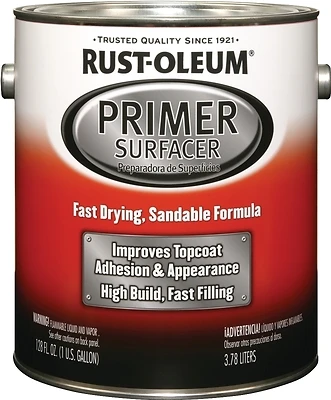 249332 Primer Surfacer Gray Gallon, Pack Of 2, High Build, Rust Resistant