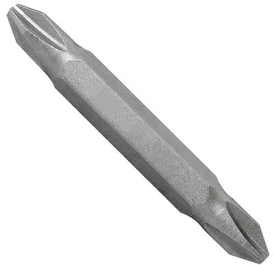 111261or Double End Phillips Screwdriver Bit, 2 Inch Length, S2 Steel