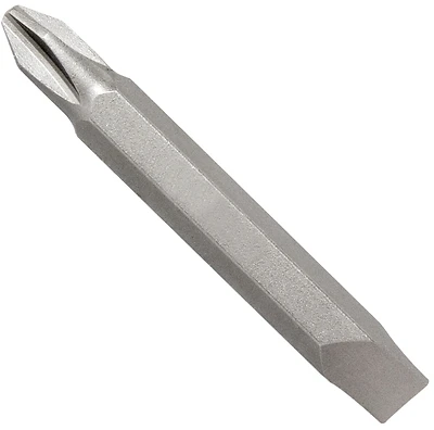 111281or No. 2 Slotted Double End Screwdriver Bit, 2 Inch Length, 250 Count