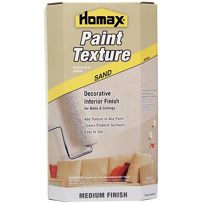 Homax 8474 Sand Roll-On Paint Texture, White, 6 oz.