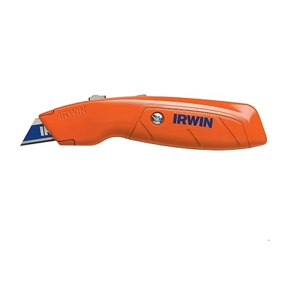 Irwin 2082300 Retractable Utility Knife, 3-Position, Orange, 3 Blades