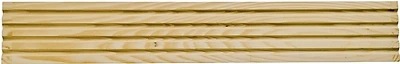Rfc37 Fluted Casing, 3-1/4 In. X 1/2 In. X 84 In., Pack Of 10
