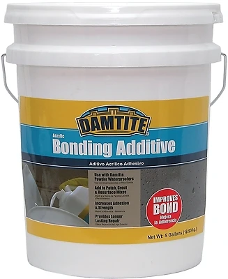 05500 Acrylic Bonding Liquid, 5 Gallon Waterproofing Additive For Concrete