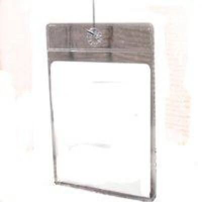 R-hvp-5535 Hanging Vinyl Sign Holders, 5.5 X 3.5 In, Pack Of 25