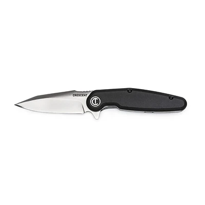 Black 5cr15mov Stainless Steel 8.5 In. Pocket Knife With Harpoon Blade