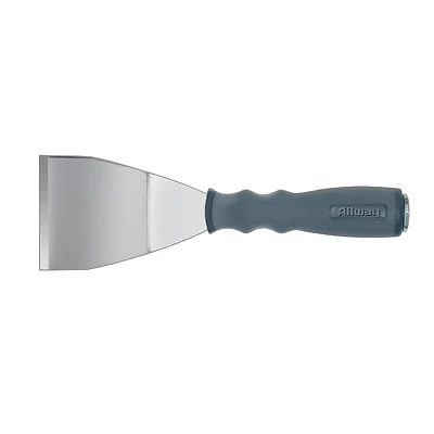 Husky BS3HD Bent Scraper, 3 In. Carbon Steel Blade With Hammer End
