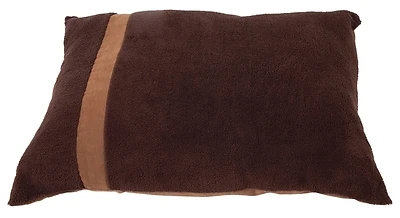 Plush Pillow Pet Bed, Reversible, 22 x 36-In.