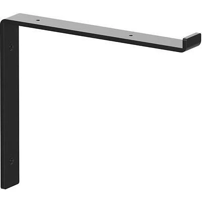 Knape & Vogt RP-201SL-12BK Silverton Decorative Shelf Bracket, Black, 12-In.