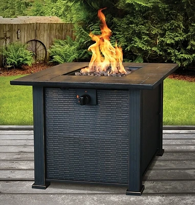 Seasonal Trends 50169 Table Patio Fire Pit, 30 In, 50,000 BTU