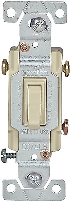 5223-7v-bu 3-way Toggle Switch, 15a, 120v, Ivory Finish