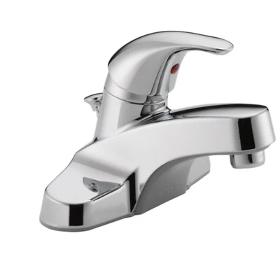 Peerless P136LF Chrome Single-Handle Bathroom Sink Faucet, 4 In.