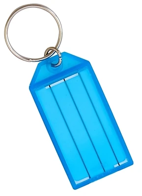 Hy-Ko KC143 Metal Key Tag, Colored, Split Ring, 2-Pack