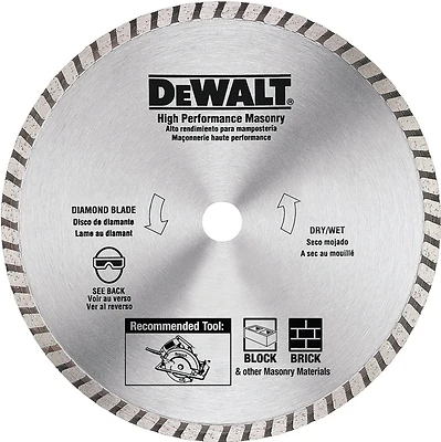 Masonry Blade High Performance, 7 In.